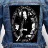 crass 11 - Photo Quality Printed Back Patch