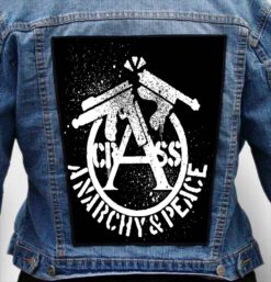 crass 13 - Photo Quality Printed Back Patch