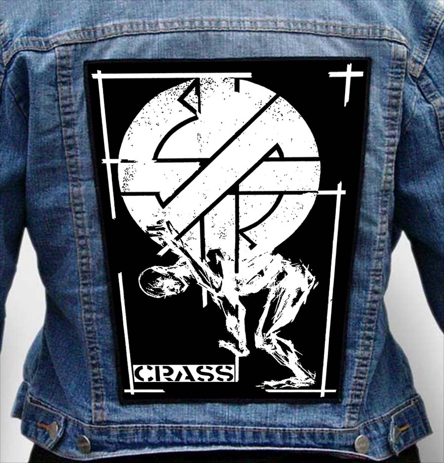 crass 16 - Photo Quality Printed Back Patch