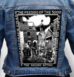 crass 18 - Photo Quality Printed Back Patch