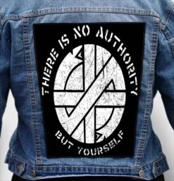 crass 19 - Photo Quality Printed Back Patch