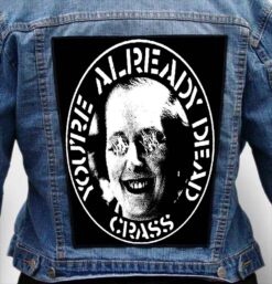 crass 2 - Photo Quality Printed Back Patch