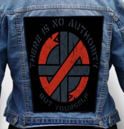 crass 20 - Photo Quality Printed Back Patch