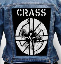 crass 24 - Photo Quality Printed Back Patch