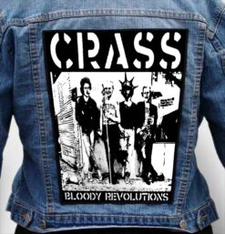 crass 6 - Photo Quality Printed Back Patch