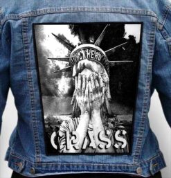 crass 7 - Photo Quality Printed Back Patch