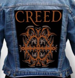 creed 10 - Photo Quality Printed Back Patch