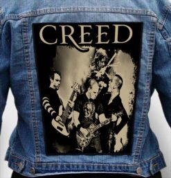 creed 5 - Photo Quality Printed Back Patch