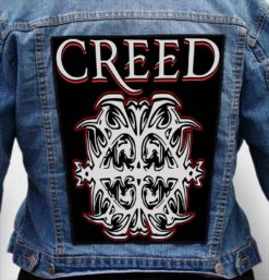 creed 8 - Photo Quality Printed Back Patch