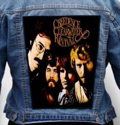 creedence clearwater revival 1 - Photo Quality Printed Back Patch