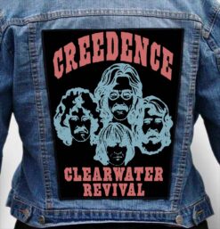 creedence clearwater revival 2 - Photo Quality Printed Back Patch
