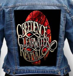 creedence clearwater revival 3 - Photo Quality Printed Back Patch
