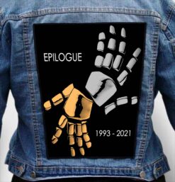 daft punk 3 - Photo Quality Printed Back Patch