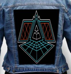 daft punk 5 - Photo Quality Printed Back Patch