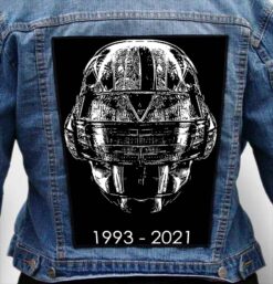 daft punk 8 - Photo Quality Printed Back Patch