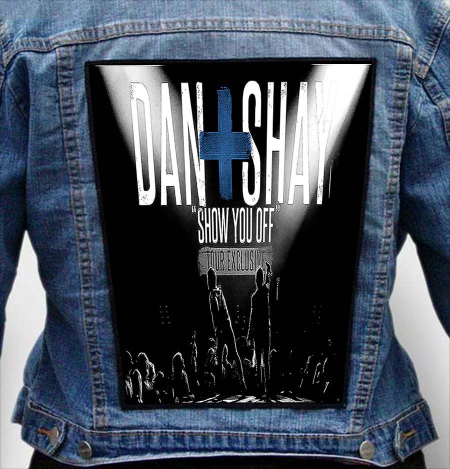 dan+shay 2 - Photo Quality Printed Back Patch