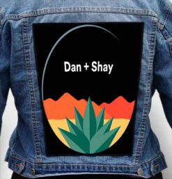 dan+shay 6 - Photo Quality Printed Back Patch