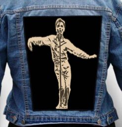 david byrne 3 - Photo Quality Printed Back Patch