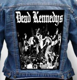 dead kennedys 12 - Photo Quality Printed Back Patch