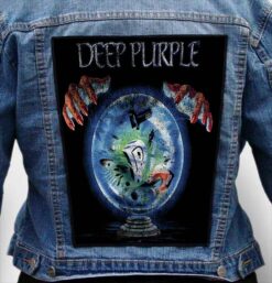 deep purple 5 - Photo Quality Printed Back Patch