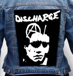 discharge 1 - Photo Quality Printed Back Patch