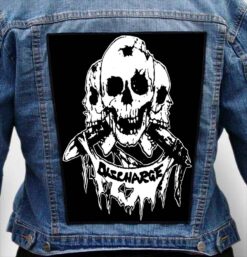 discharge 10 - Photo Quality Printed Back Patch
