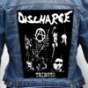 discharge 11 - Photo Quality Printed Back Patch