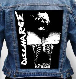 discharge 12 - Photo Quality Printed Back Patch