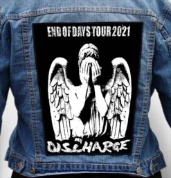 discharge 14 - Photo Quality Printed Back Patch