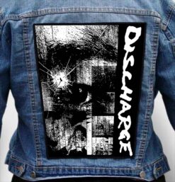 discharge 18 - Photo Quality Printed Back Patch