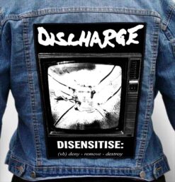 discharge 20 - Photo Quality Printed Back Patch