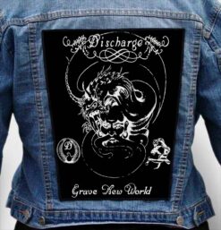 discharge 21 - Photo Quality Printed Back Patch