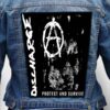 discharge 22 - Photo Quality Printed Back Patch