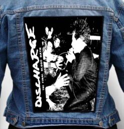 discharge 24 - Photo Quality Printed Back Patch