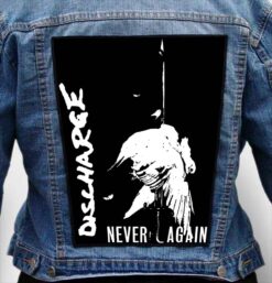 discharge 26 - Photo Quality Printed Back Patch