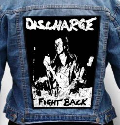 discharge 28 - Photo Quality Printed Back Patch