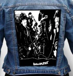 discharge 29 - Photo Quality Printed Back Patch