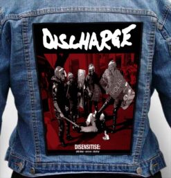 discharge 3 - Photo Quality Printed Back Patch