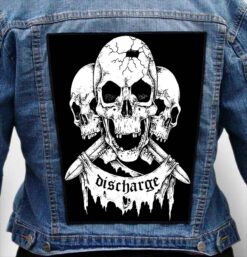 discharge 30 - Photo Quality Printed Back Patch