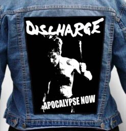 discharge 4 - Photo Quality Printed Back Patch