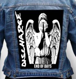 discharge 6 - Photo Quality Printed Back Patch