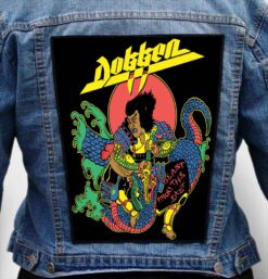 dokken band 1 - Photo Quality Printed Back Patch