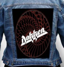 dokken band 11 - Photo Quality Printed Back Patch