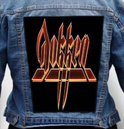 dokken band 15 - Photo Quality Printed Back Patch