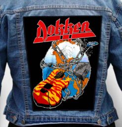 dokken band 17 - Photo Quality Printed Back Patch