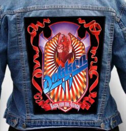 dokken band 19 - Photo Quality Printed Back Patch
