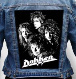 dokken band 7 - Photo Quality Printed Back Patch
