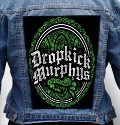 dropkick murphys 1 - Photo Quality Printed Back Patch