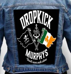 dropkick murphys 2 - Photo Quality Printed Back Patch