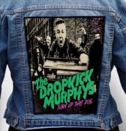 dropkick murphys 4 - Photo Quality Printed Back Patch